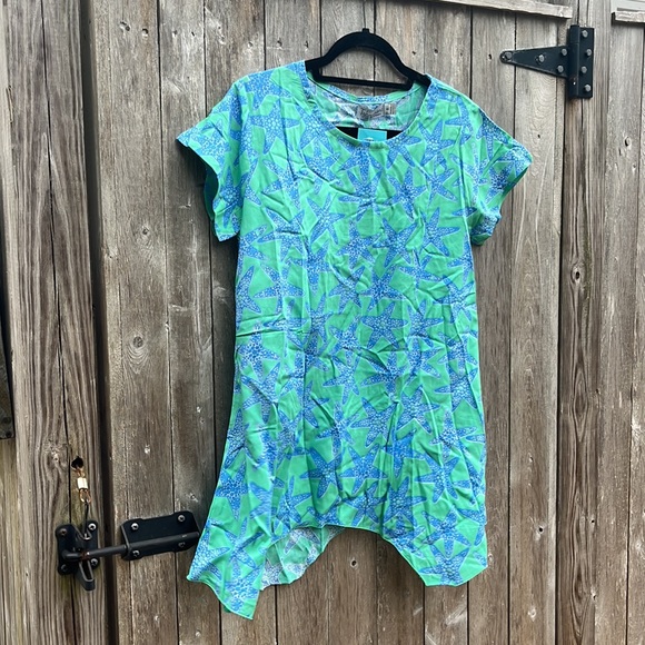 Tybee Island Starfish Boho Style Top,Size Small,NWT - Picture 2 of 12